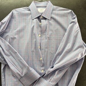 Charles Tyrwhitt Multicolor Plaid Dress Shirt